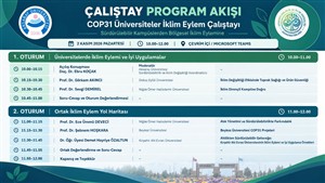 Aksaray Üniversitesi COP31 kapsamında üniversiteleri İklim Eylem Çalıştayı’nda buluşturacak