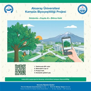 Aksaray Üniversitesi Kampüs Bioçeşitliliği Projesi